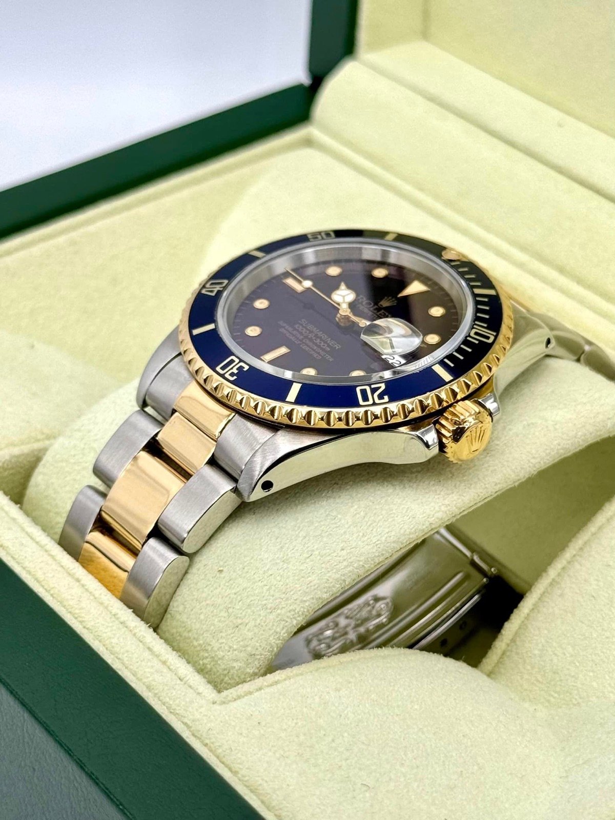 1987 Rolex Submariner 40mm 16803 Two-Tone Blue/Purple Dial - Image 5