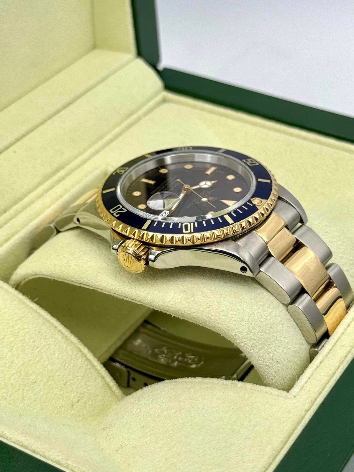 1987 Rolex Submariner 40mm 16803 Two-Tone Blue/Purple Dial - Image 7