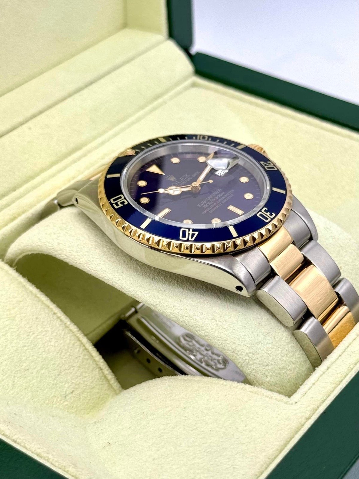 1987 Rolex Submariner 40mm 16803 Two-Tone Blue/Purple Dial - Image 8
