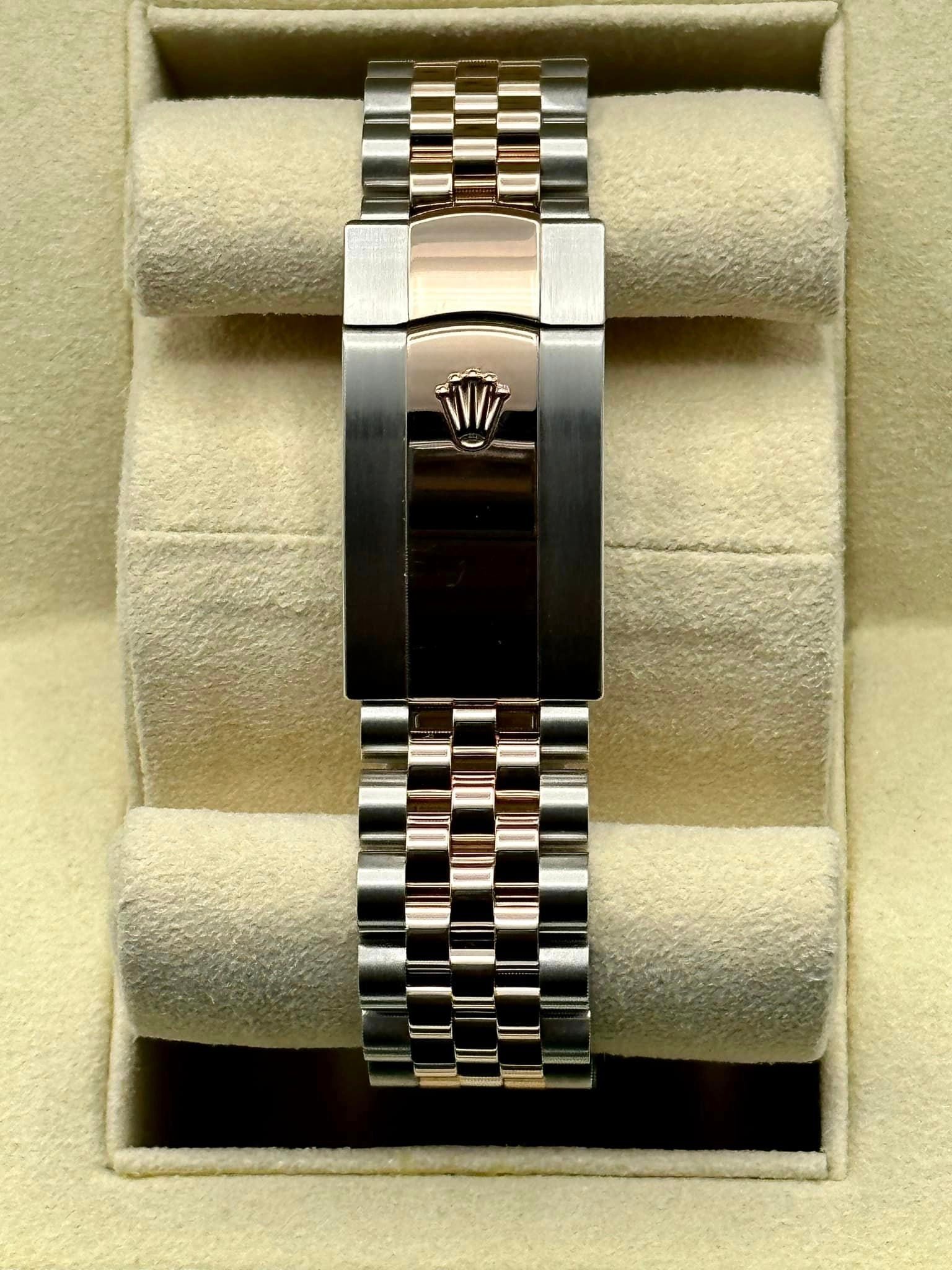 2020 Rolex Datejust 41mm 126331 Two-Tone Rose Gold Chocolate Dial - Image 2